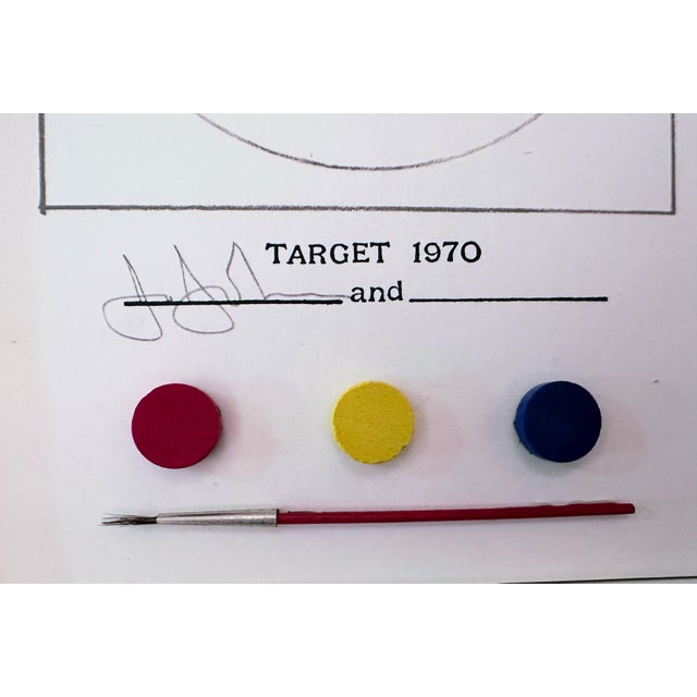 Original Jasper Johns Target Technics and Creativity II 1971 the Museum of Modern Art, New York For Sale - Image 4 of 13
