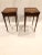 Maitland Smith Drop Leaf Inlaid Wood Side Tables- a Pair For Sale - Image 13 of 13