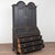 Early 19th century tall Danish Baroque secretary, crafted in oak. A newer professionally applied black painted finish is...