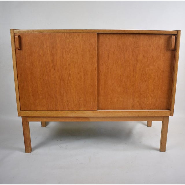 Brown Vintage Chest of Drawers, Sweden, 1950s For Sale - Image 8 of 11