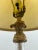 Vintage Empire Style Brass Fluted Crystal Column Table Lamp 1970's , a Pair For Sale In New York - Image 6 of 11
