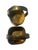 Mid-Century Modern Mid Twentieth Century Set of Two Vintage Brass and Copper Baskets With Handles For Sale - Image 3 of 5