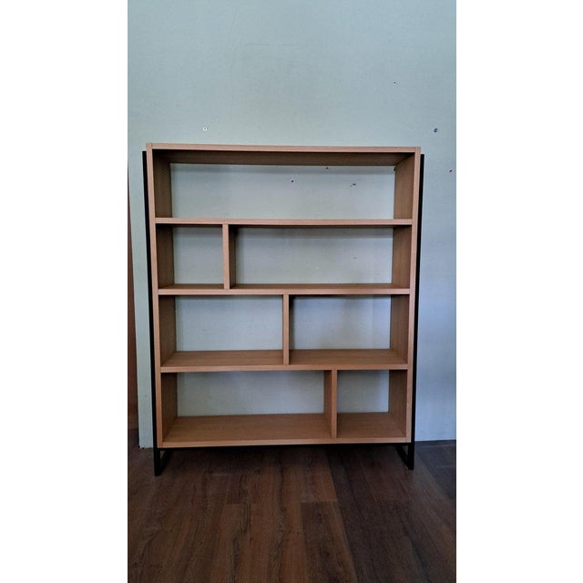 Iron and Wood Bookcase Shelf, 2010s For Sale - Image 3 of 3