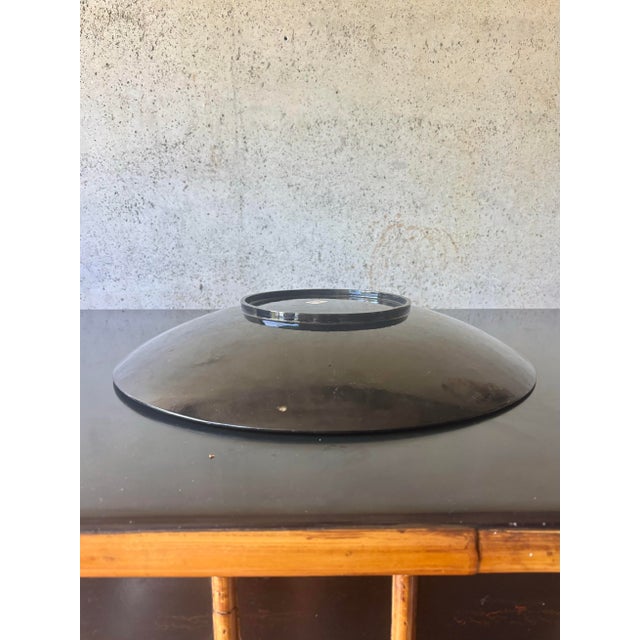 Vintage Eggshell Lacquer Centerpiece Bowl in the Style of Maitland-Smith For Sale In Miami - Image 6 of 6