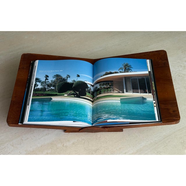 Mid-Century Modern Vintage Wood Coffee Table Bookstand - Mid-Century Modern For Sale - Image 3 of 5