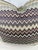 Custom pair of 22" pillows covered in Anzea Fabrics "Uptick" in color confidence. These pillows have tapered corners to...