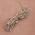 1950s Platinum Diamond Durette Clip Brooch For Sale - Image 10 of 11