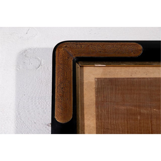 18th Century Eight Immortals Silk Qing Dynasty Painting For Sale - Image 5 of 6