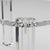 Contemporary Modern Clear Acrylic Coffee Table With Sculptural Base For Sale - Image 3 of 6