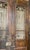 Brown Antique French Painted Double Entry Doors With Transom Wood and Wrought Iron For Sale - Image 8 of 18