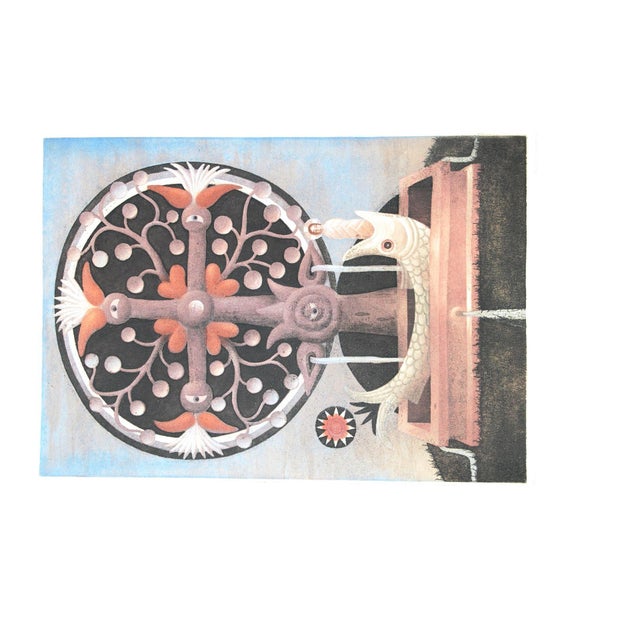 1970s Ernst Steiner, Animal Composition, 1975, Lithograph For Sale - Image 5 of 9
