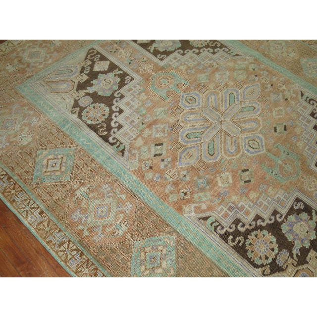 Vintage Zabihi Collection Turkish Anatolian Rug - 7'10" x 9'9" For Sale - Image 10 of 10