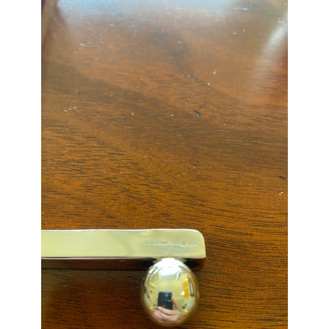 Vintage Ciardini 925 Sterling Silver Glass Picture Frames - Set of 2 For Sale - Image 14 of 14