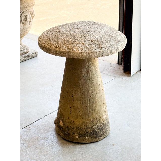 Stone Large English Steddle or Staddle Stone for the Garden For Sale - Image 7 of 11