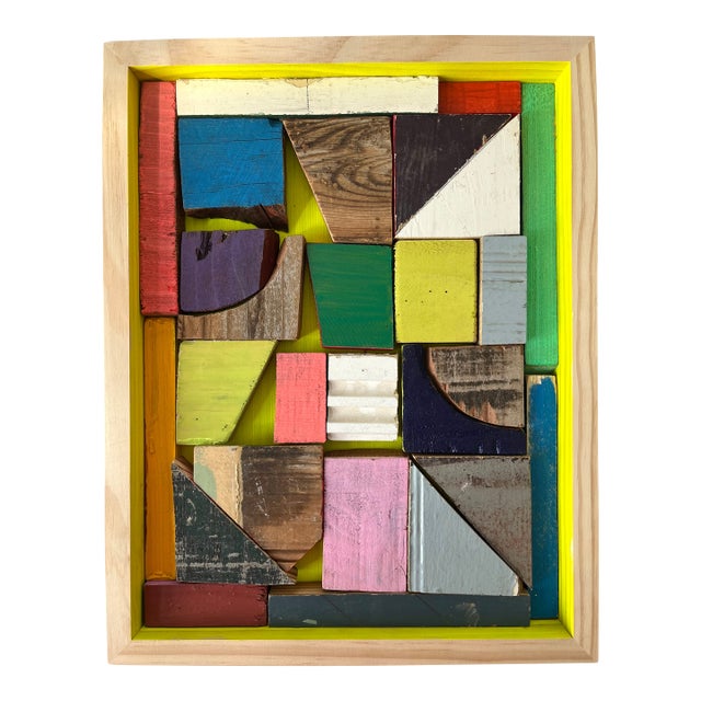Color Build: Treasure Box Abstract Art by Poppy Dodge For Sale