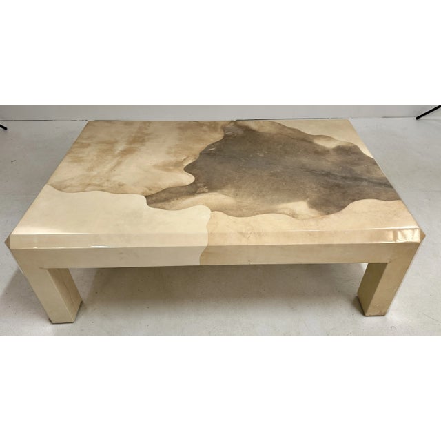 Karl Springer's lacquered goat skin pieces are amongst his most impressive. Springer, well known for outstanding quality...