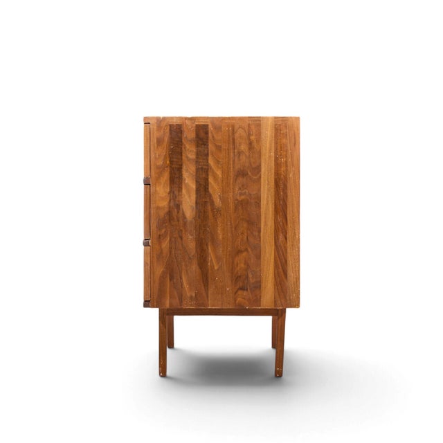 Mel Smilow Mel Smilow Mid Century Walnut Chest of Drawers Dresser For Sale - Image 4 of 8