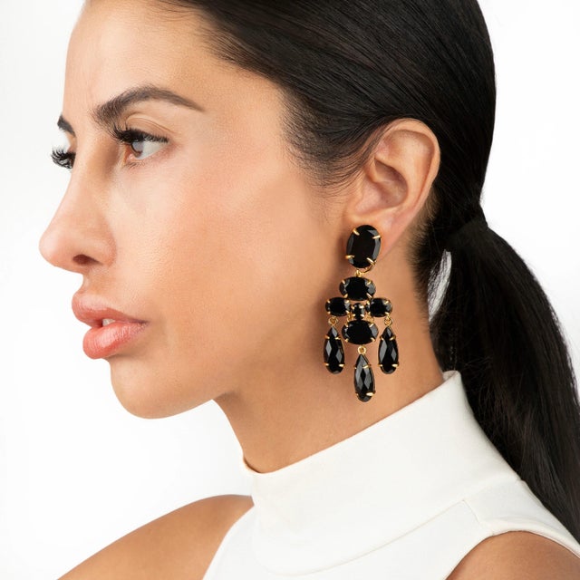 Make a grand style statement with our Greta Statement Earrings. These magnificent earrings are designed to capture...