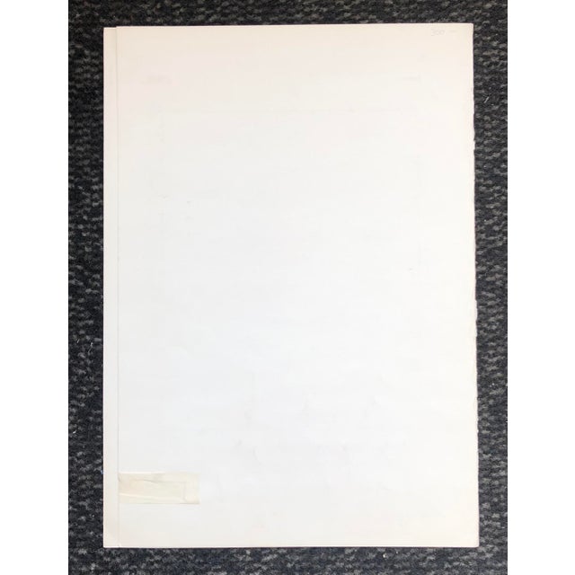 Juliette Calame, Bourgeons, Watercolor & Crayon on Paper For Sale - Image 5 of 6