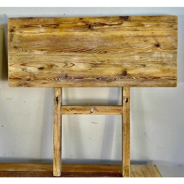 19th. C. Italian Tuscan Style Bleached Walnut Dining Table W/ Leaves For Sale - Image 15 of 15