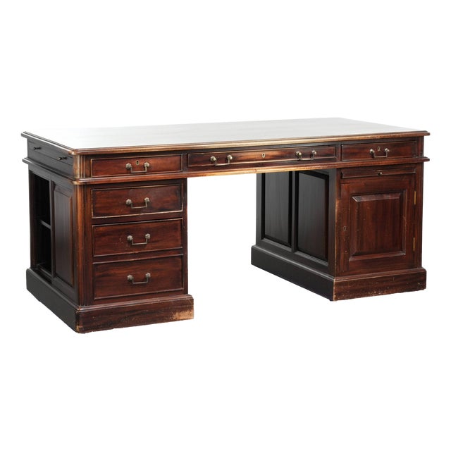 Antique Wooden Desk in Wood, 1900s For Sale