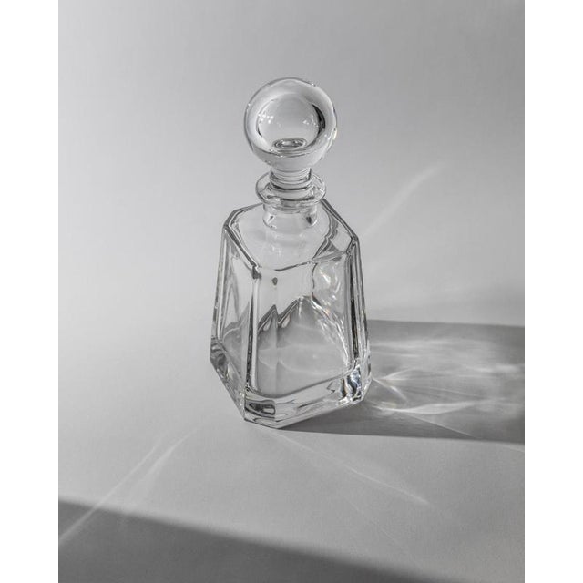 Glass Vintage Clear Murano Glass Decanter, 1990s For Sale - Image 7 of 12