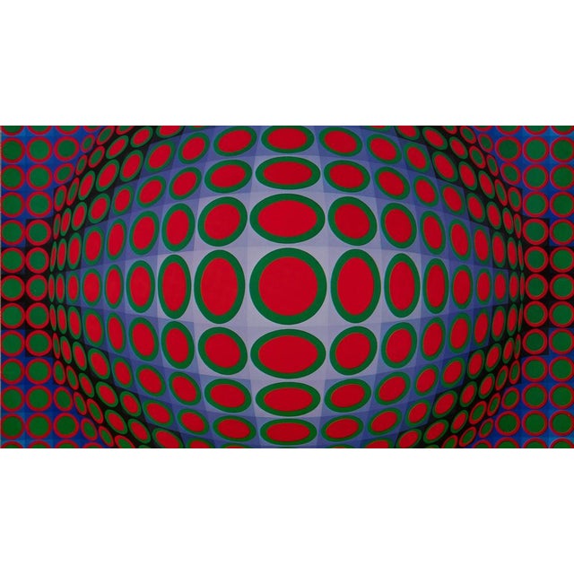 Victor Vasarely, VEGA TEK, Etching For Sale - Image 4 of 6