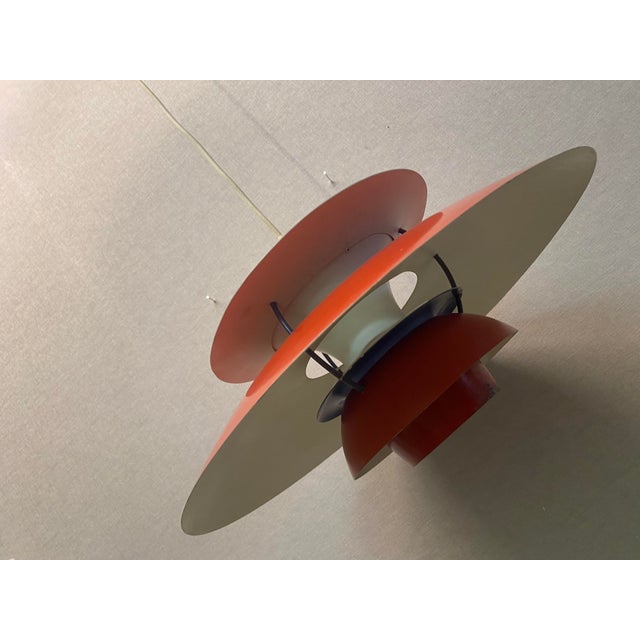 Danish PH5 Hanging Lamp by Poul Henningsen for Louis Poulsen, 1950s For Sale - Image 6 of 18