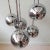 Vintage 5-Shade Sputnik Cascade Lamp, 1970s For Sale - Image 9 of 14
