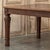 French Louis XVI Style Walnut Dining Table With Parquetry Top For Sale - Image 9 of 18