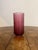 Antique Cranberry Glasses in Red, 1860, Set of 7 For Sale - Image 3 of 7