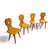 Tyrolean Folk Pine Chairs, 1970, Set of 4 For Sale - Image 17 of 17