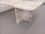 Vintage Nesting Tables in White Marble, 1970s, Set of 2 For Sale - Image 13 of 18