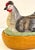Antique Staffordshire Painted Hen on Nest covered Box or Tureen, Circa 1880 For Sale In West Palm - Image 6 of 11