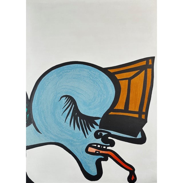 Surrealism 1970s Dali Vitraux 4 Sheets Puzzle of Life Hand Signed Numbered Lithos Surreal Art For Sale - Image 3 of 6