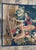 17th Century Brussels Tapestry With Figures and Floral Harvest For Sale - Image 4 of 10