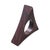 .Set of Six, Solid Rosewood Napkin Rings Danish Modern Design . Triangular form with a circular cutout characteristic of...