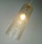 Very nice elegant pendant lamp from Staff Leuchten from the 60s / 70s. Long cylindrical shade made of clear glass with...