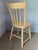 Farmhouse Antique 19th-Century American Primitive Spindle-Back Side Chair For Sale - Image 3 of 9