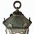 Large antique early 20th century, traditional copper, hexagonal hanging lantern. This impressive exterior pendant lantern...