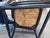 Pottery Barn Napoleon Black Painted Rush Seat Modern Dining Chairs- Set of 4 For Sale In Washington DC - Image 6 of 18
