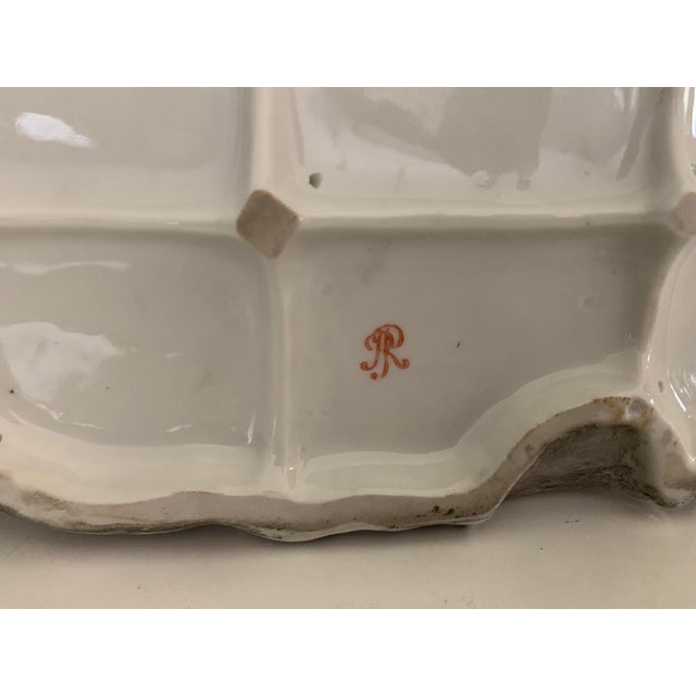 Brown German Polychrome Porcelain Figurine Group from Sèvres, Limoges For Sale - Image 8 of 13