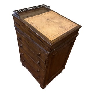Victorian Davenport Writing Table For Sale