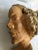 1960s Burl Wood Carving of A Woman's Face For Sale In New York - Image 6 of 9