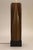1960s Laurel Mid Century Tiki Modern Carved Walnut Tropical Leaf Column Table Lamp 1960's For Sale - Image 5 of 9