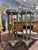 Pair of 19th century lacquered cake stands with wooden top. This piece is attributed to the mentioned designer/maker. It...