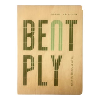 First Printing of First Edition Bent Ply: The Art of Plywood Furniture by Dung Ngo and Eric Pfeiffer For Sale