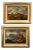 Circle of Peter Van De Velde the Elder, Marine Landscape, 1700, Oil on Canvases, Framed, Set of 2 For Sale