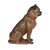Life-Size Austrian Terracotta Pug Dog With Glass Eyes, 19th Century For Sale - Image 11 of 16