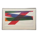 Original 1969 Piero Dorazio Abstract Italian School Lithograph - Color Field For Sale